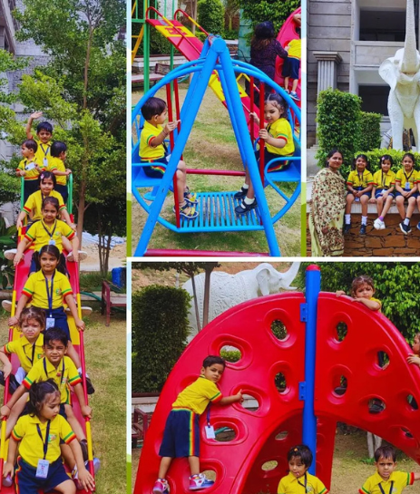 Children learning together at Brain Discovery Global School Mainpuri