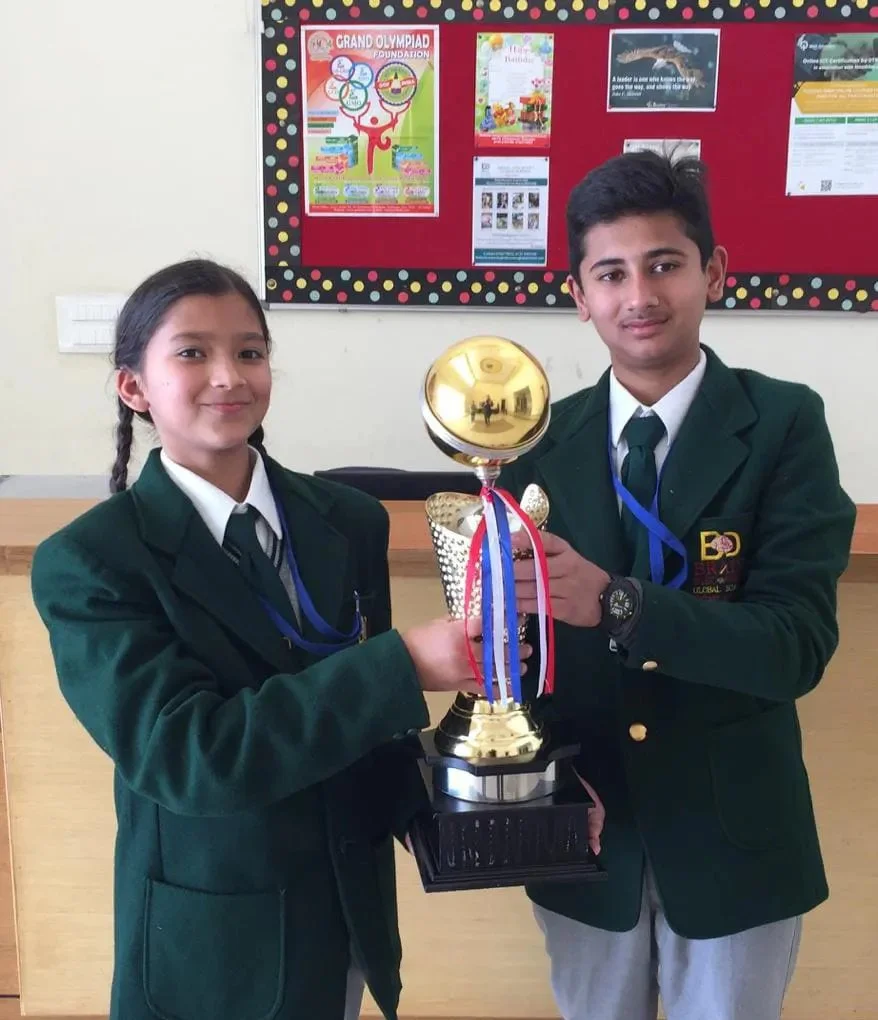 Middle school classes at Brain Discovery Global School Mainpuri