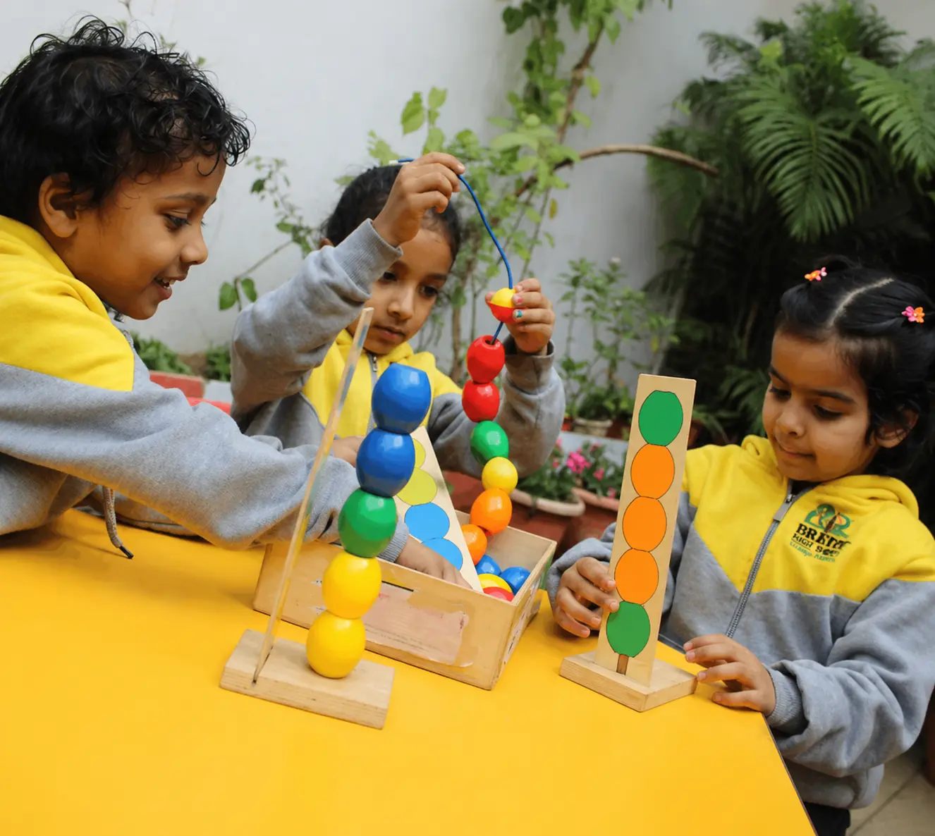 Primary classes at Brain Discovery Global School Mainpuri